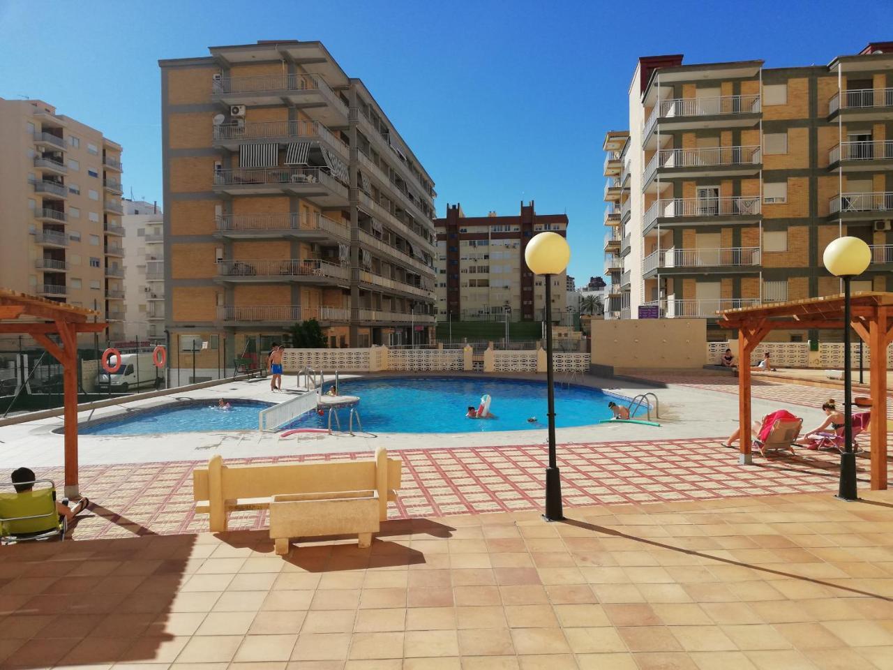 Apartamentos Infante Primera Linea - Solo Familias Serviplaya Playa de Gandia Bagian luar foto
